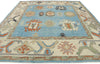 9 x 10 Colorful Turkish Oushak Rug 53460