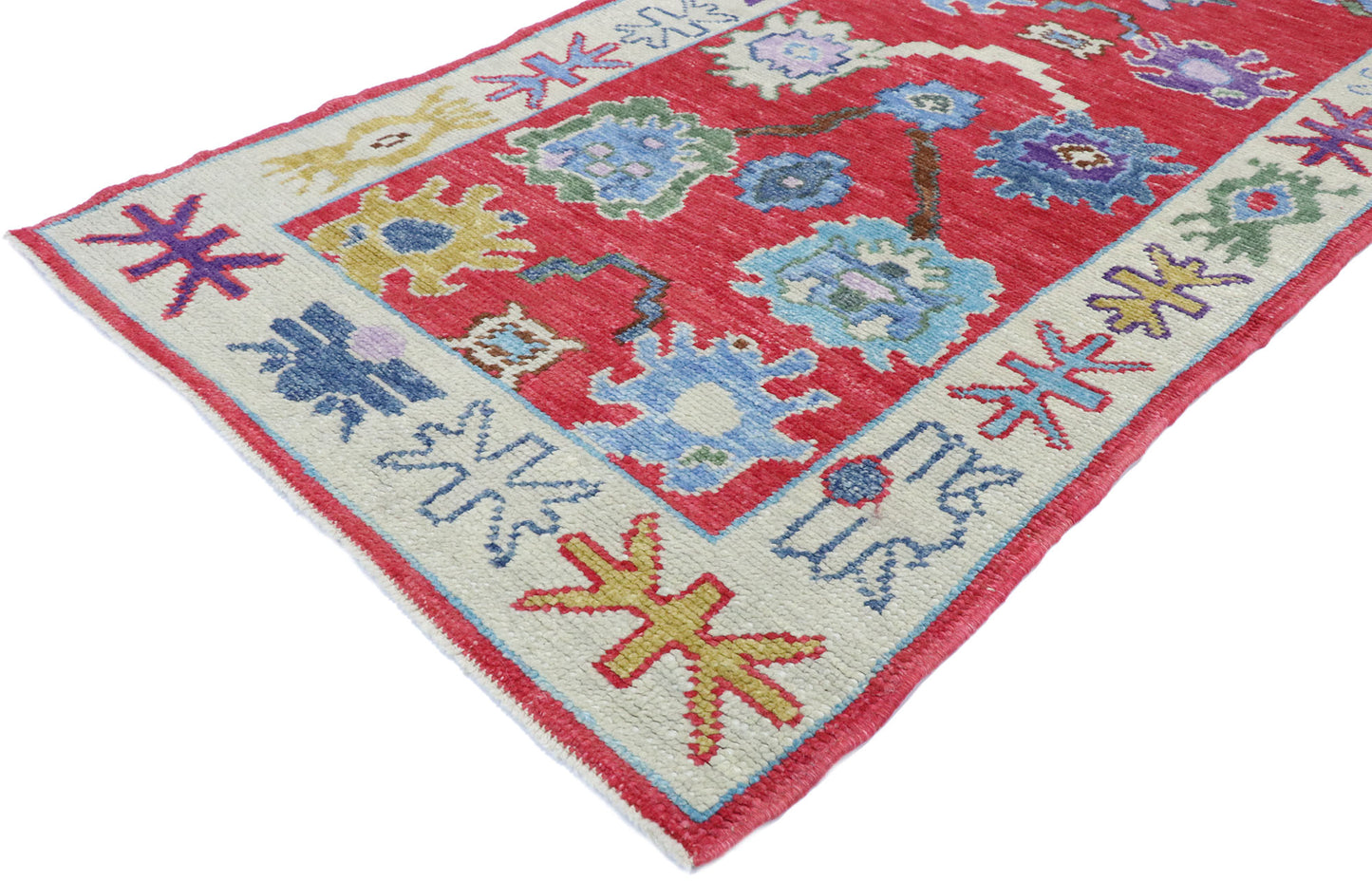 3 x 9 Turkish Oushak Runner 53464