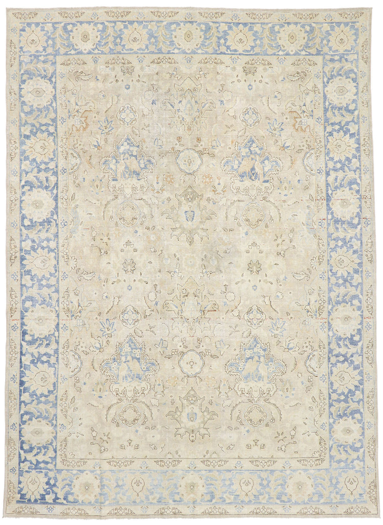 9 x 12 Vintage Persian Mashhad Rug 53465
