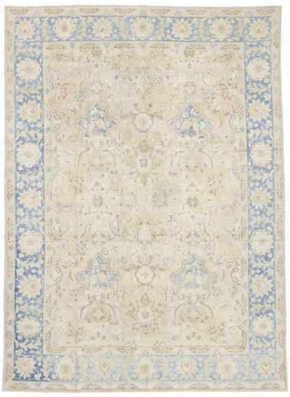 9 x 12 Vintage Persian Mashhad Rug 53465