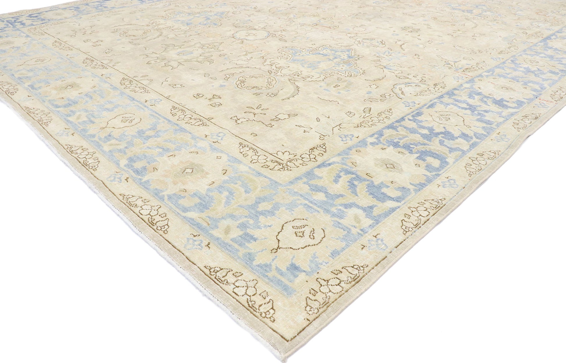 9 x 12 Vintage Persian Mashhad Rug 53465