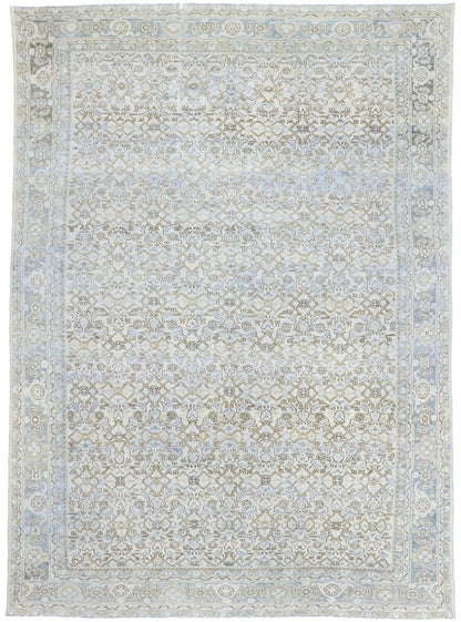 9 x 12 Vintage Persian Mahal Rug 53466