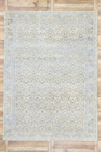 9 x 12 Vintage Persian Mahal Rug 53466