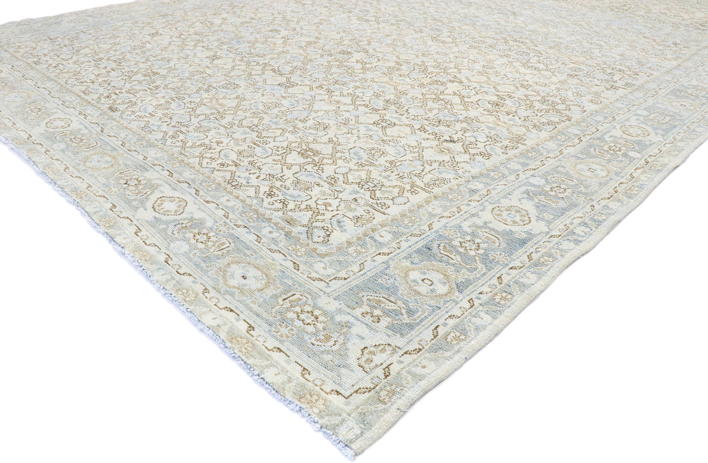9 x 12 Vintage Persian Mahal Rug 53466