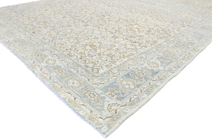 9 x 12 Vintage Persian Mahal Rug 53466