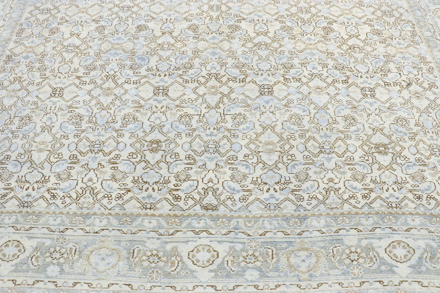 9 x 12 Vintage Persian Mahal Rug 53466