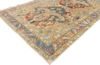 4 x 6 Vintage Persian Heriz Rug 53468