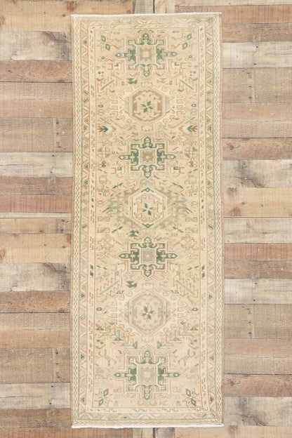 2 x 6 Vintage Persian Heriz Karaja Runner 53469