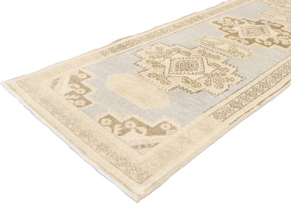 2 x 14 Vintage Turkish Oushak Runner 53473