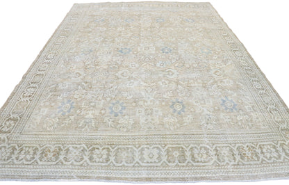 7 x 11 Vintage Persian Mahal Rug 53475