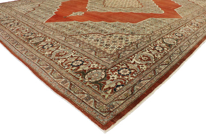 10 x 13 Haji Khalili Antique Persian Tabriz Rug 53482