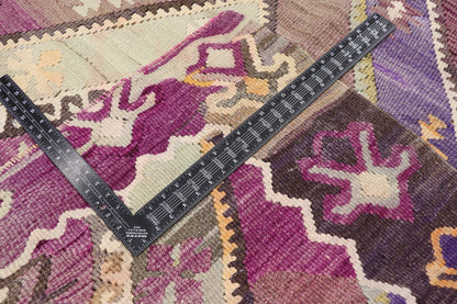 9 x 10 Vintage Turkish Kilim Rug 53484