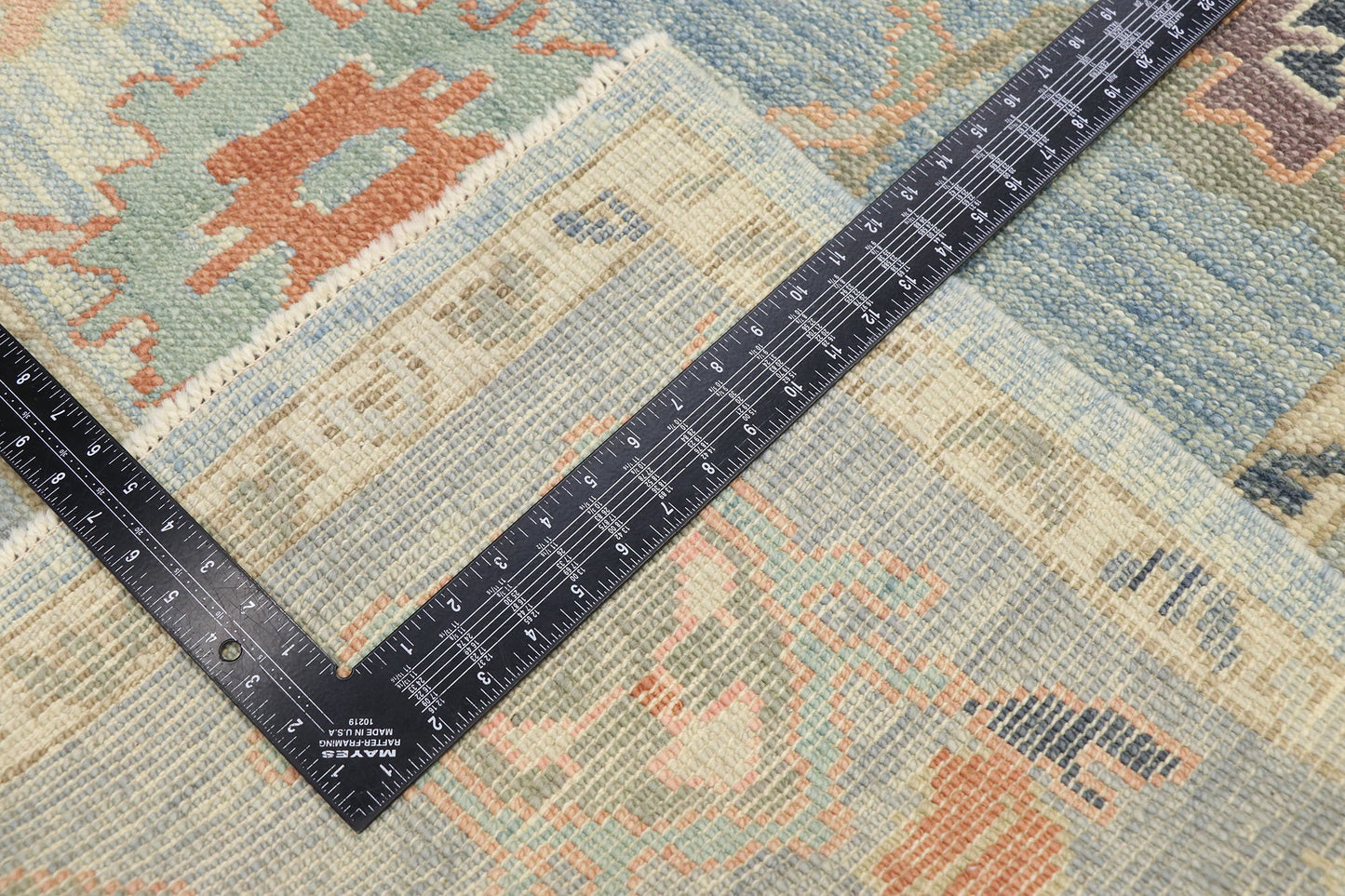 5 x 8 Colorful Turkish Oushak Rug 53486