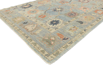 5 x 8 Colorful Turkish Oushak Rug 53486