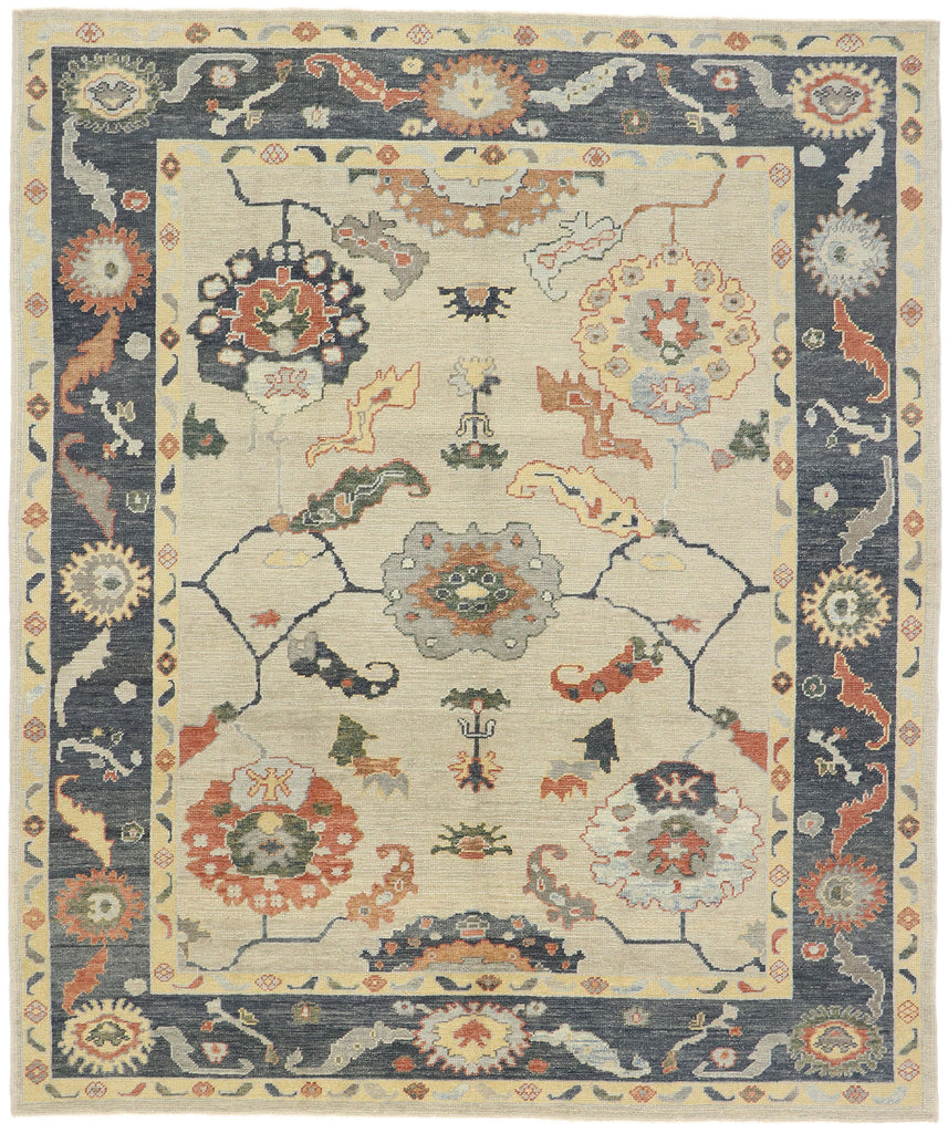 8 x 10 Turkish Oushak Rug 53489