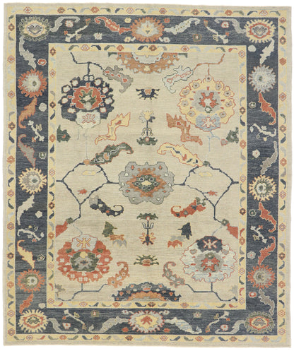 8 x 10 Turkish Oushak Rug 53489