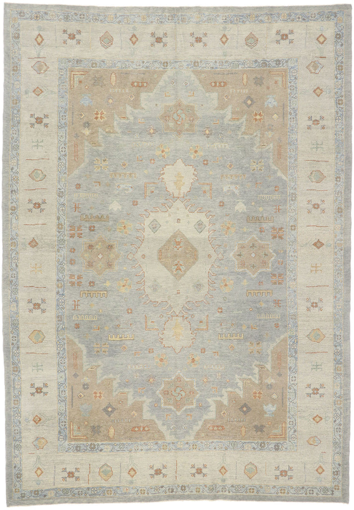 9 x 13 Turkish Oushak Rug 53490