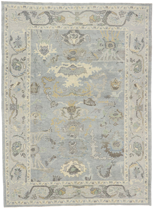 9 x 12 Turkish Oushak Rug 53491