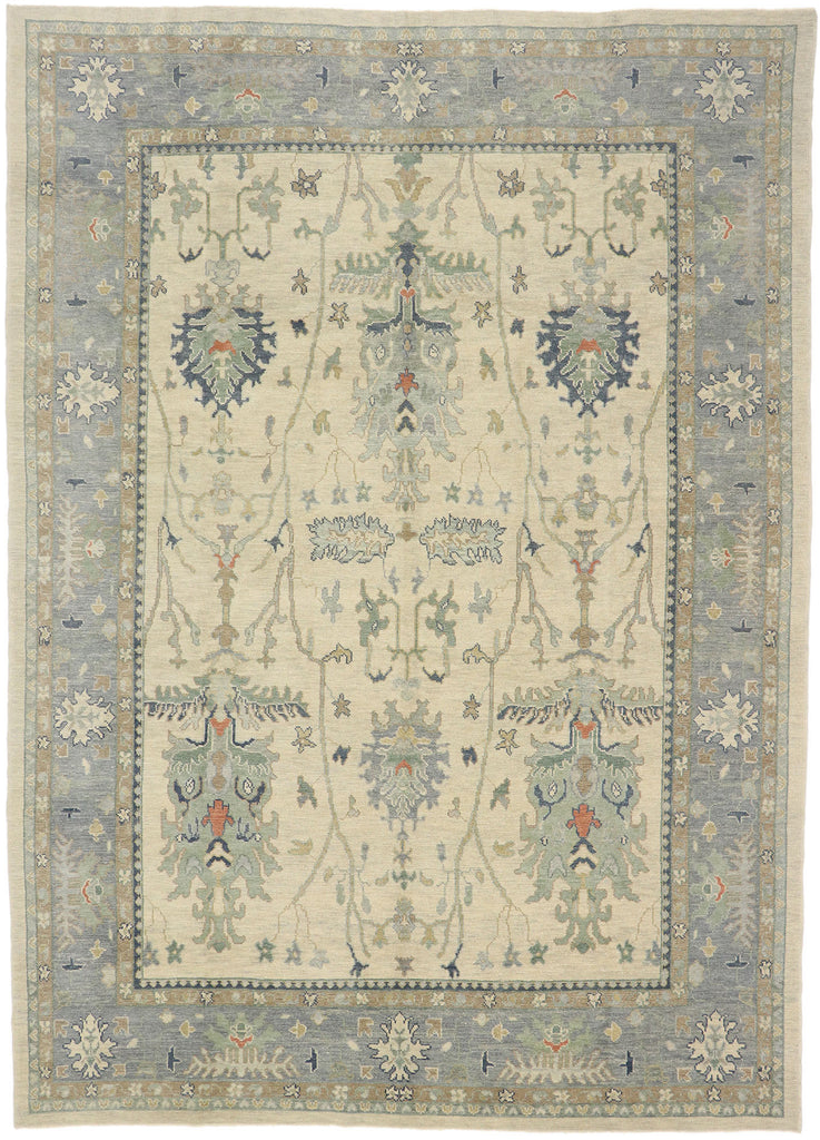 10 x 14 Turkish Oushak Rug 53492