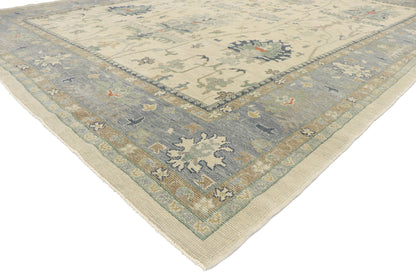 10 x 14 Turkish Oushak Rug 53492