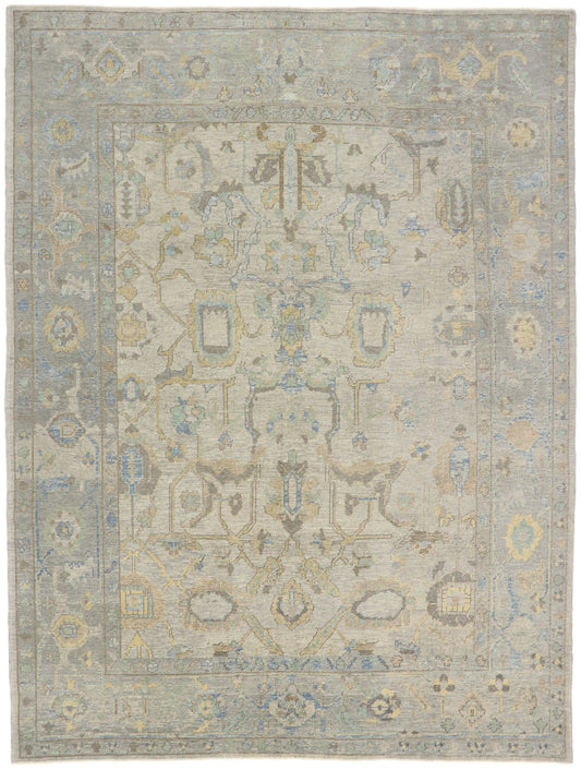 9 x 12 Turkish Oushak Rug 53493