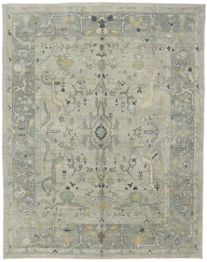 9 x 12 Turkish Oushak Rug 53494
