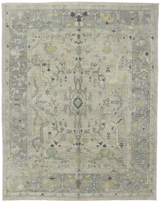 9 x 12 Turkish Oushak Rug 53494
