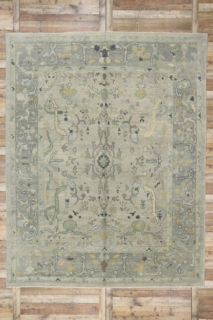 9 x 12 Turkish Oushak Rug 53494