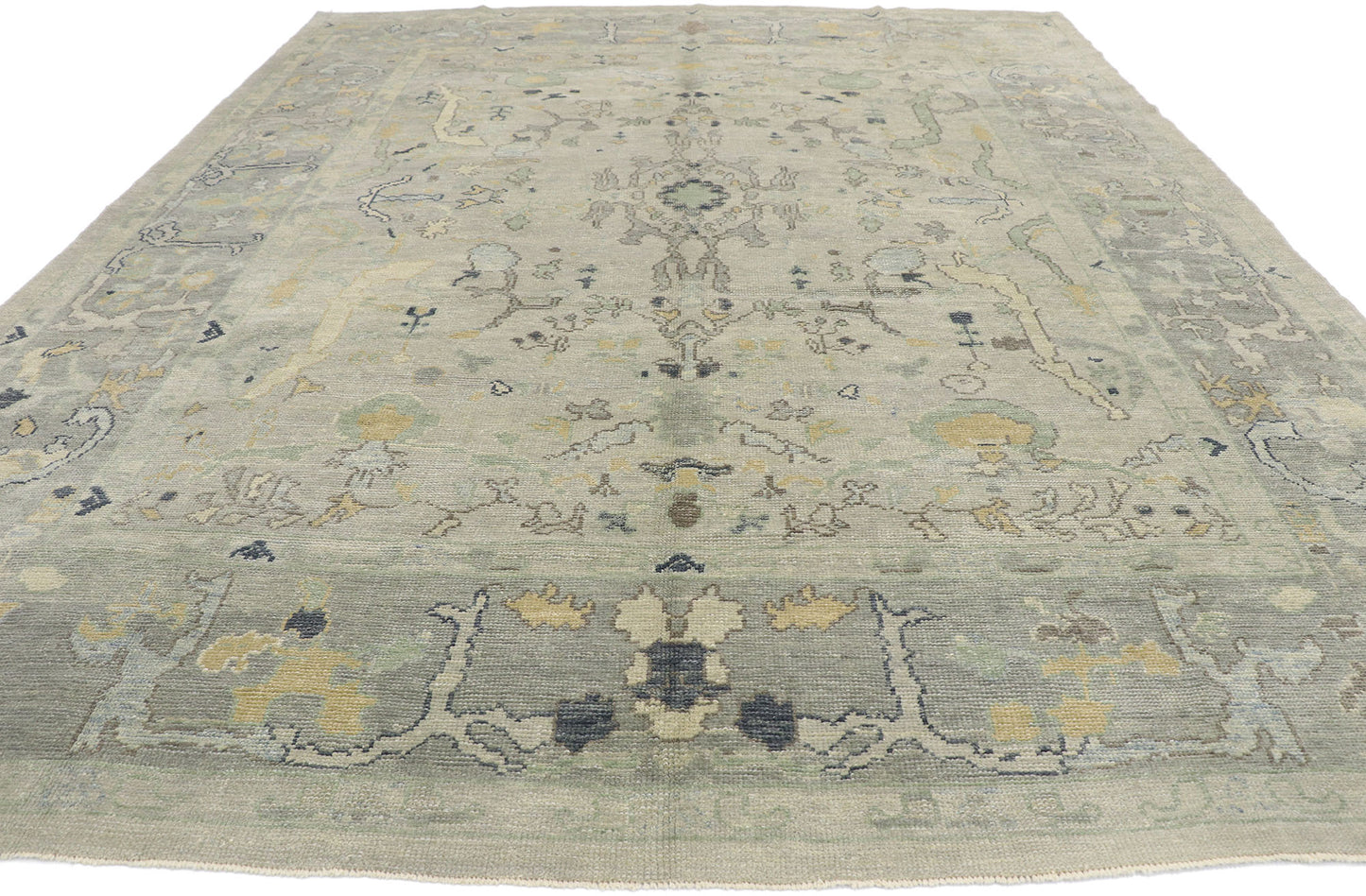 9 x 12 Turkish Oushak Rug 53494