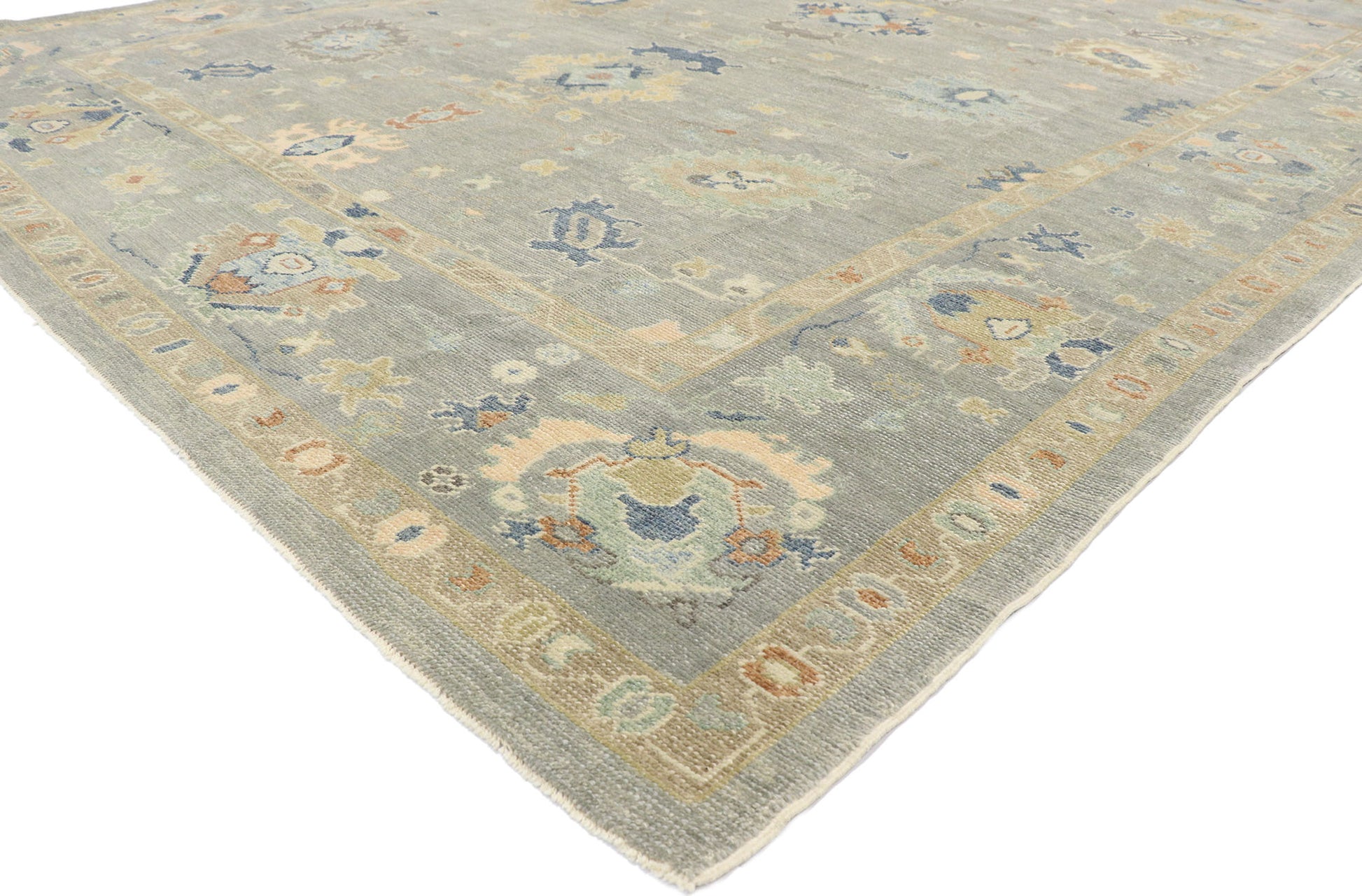 10 x 13 Turkish Oushak Rug 53495