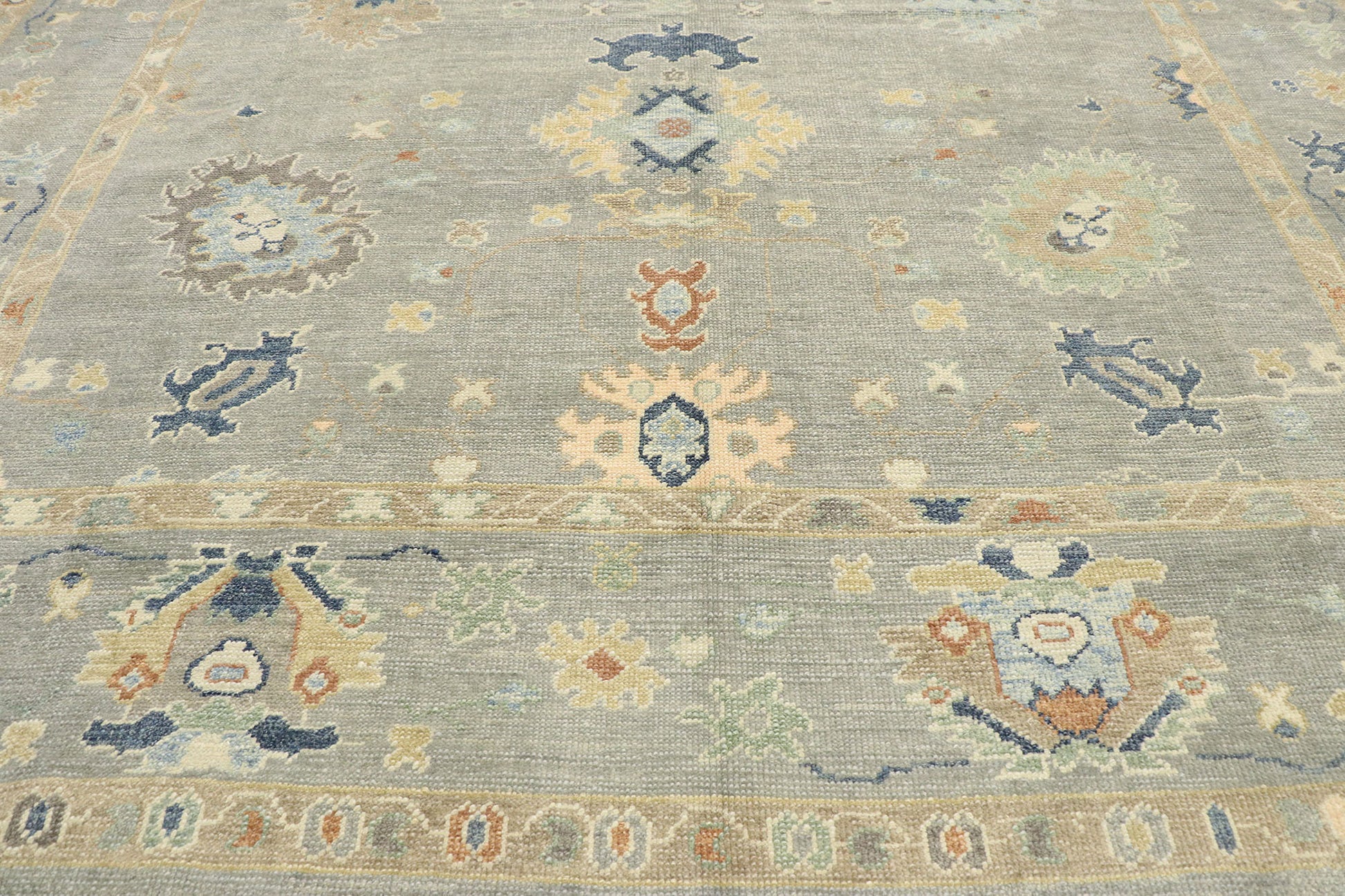 10 x 13 Turkish Oushak Rug 53495