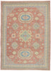 9 x 13 Contemporary Turkish Oushak Rug 53496