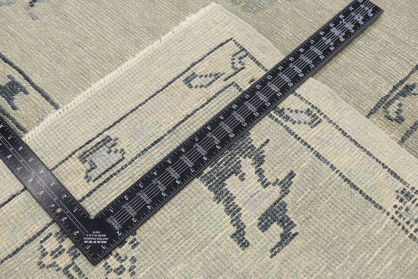 9 x 12 Contemporary Turkish Oushak Rug 53497