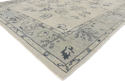 9 x 12 Contemporary Turkish Oushak Rug 53497