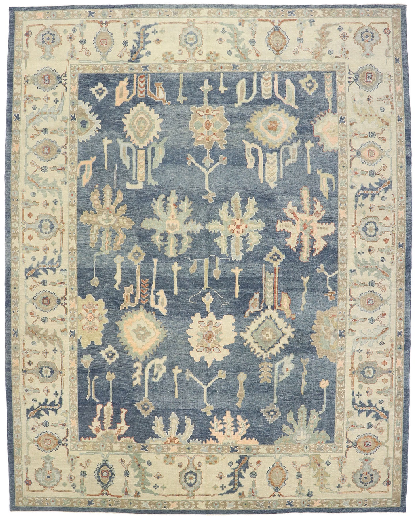 12 x 15 Contemporary Turkish Oushak Rug 53499
