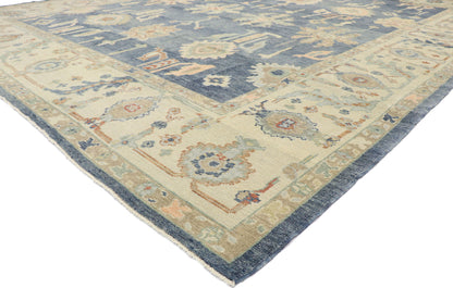 12 x 15 Contemporary Turkish Oushak Rug 53499