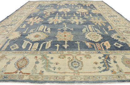 12 x 15 Contemporary Turkish Oushak Rug 53499