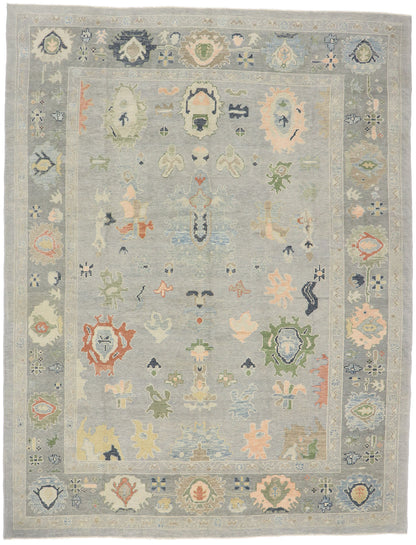 10 x 13 Turkish Oushak Rug 53500