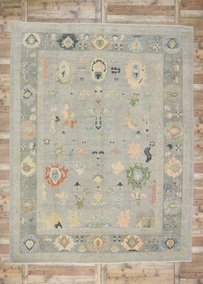10 x 13 Turkish Oushak Rug 53500