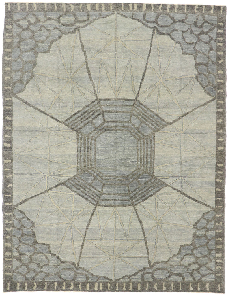 9 x 12 Turkish Oushak Rug 53501