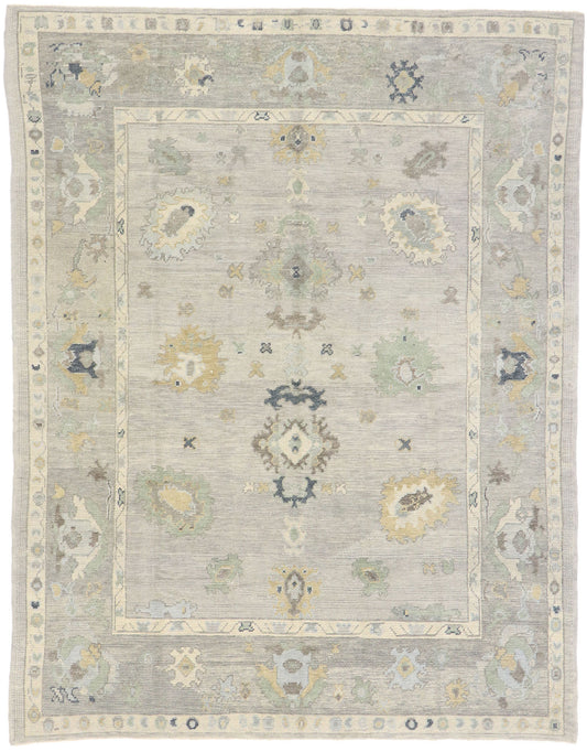 7 x 10 Turkish Oushak Rug 53502