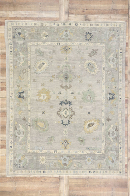 7 x 10 Turkish Oushak Rug 53502