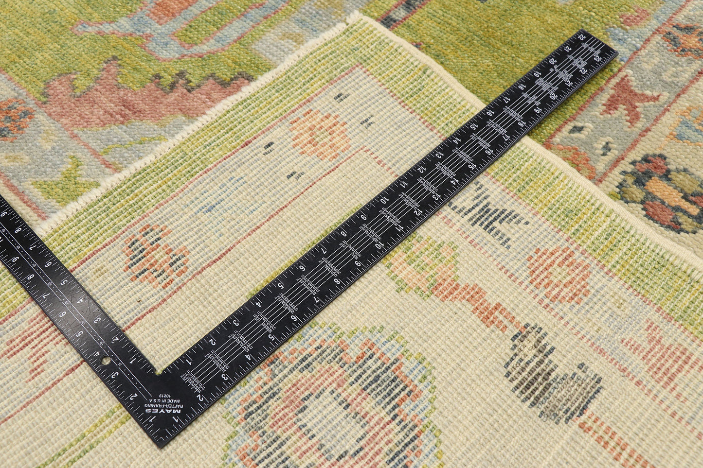 9 x 10 Contemporary Turkish Oushak Rug 53503