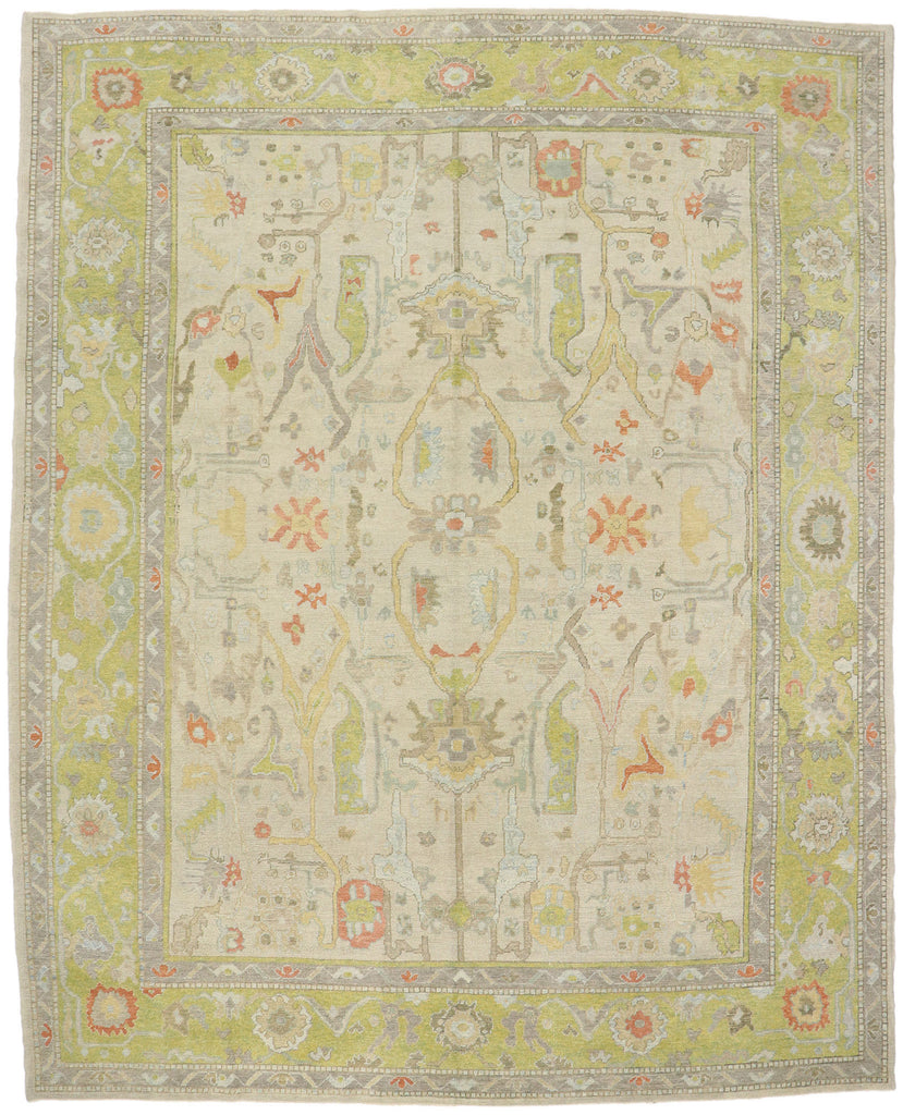 12 x 15 Colorful Turkish Oushak Rug 53505