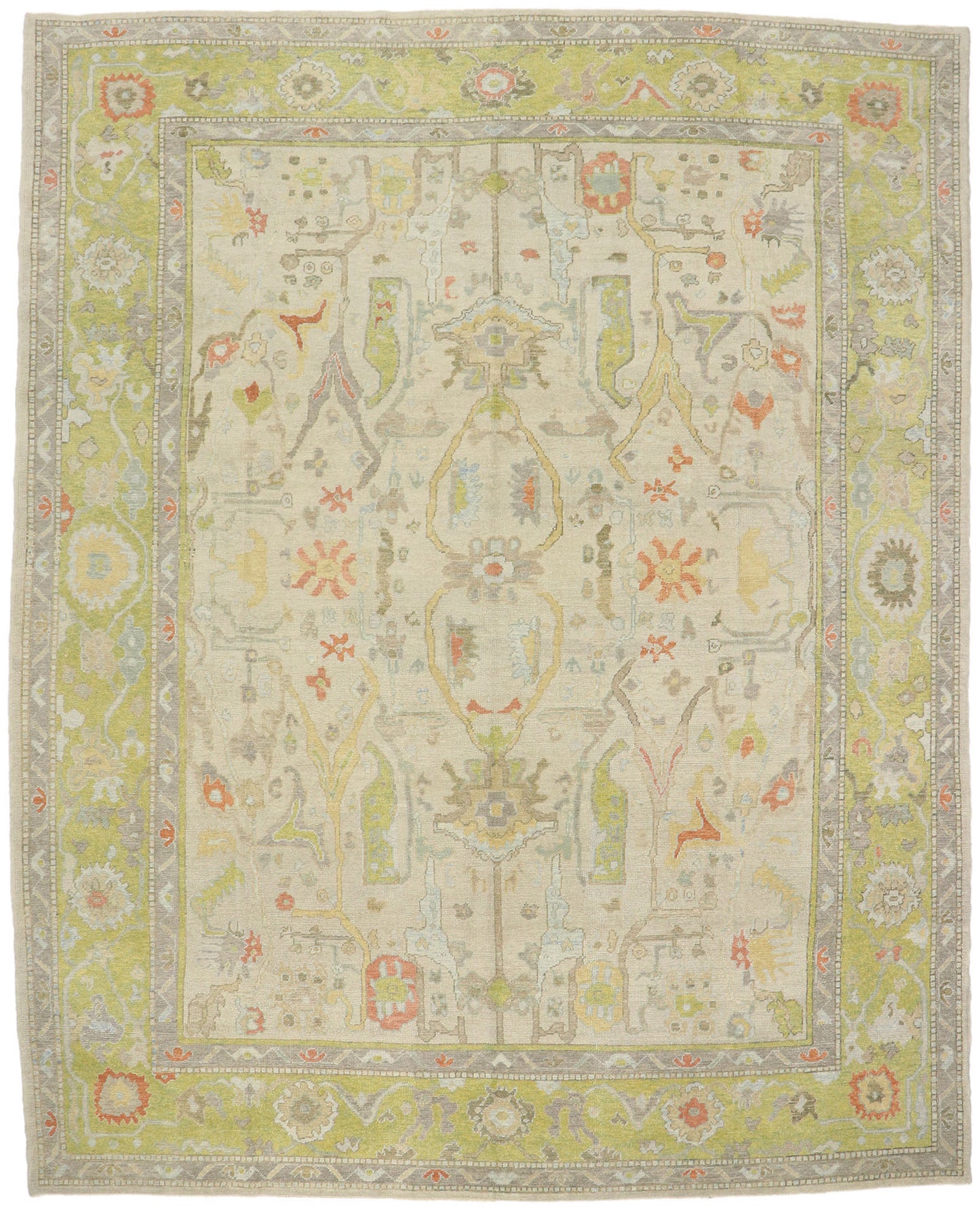 12 x 15 Colorful Turkish Oushak Rug 53505