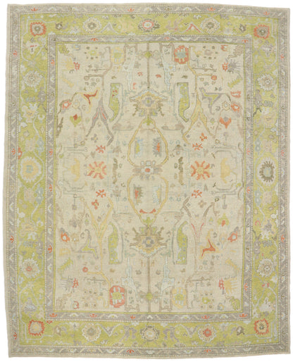 12 x 15 Colorful Turkish Oushak Rug 53505