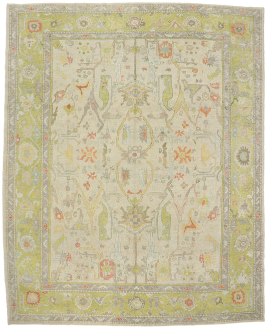12 x 15 Colorful Turkish Oushak Rug 53505