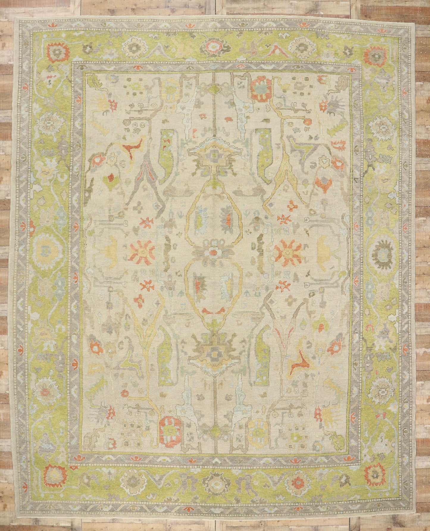 12 x 15 Colorful Turkish Oushak Rug 53505