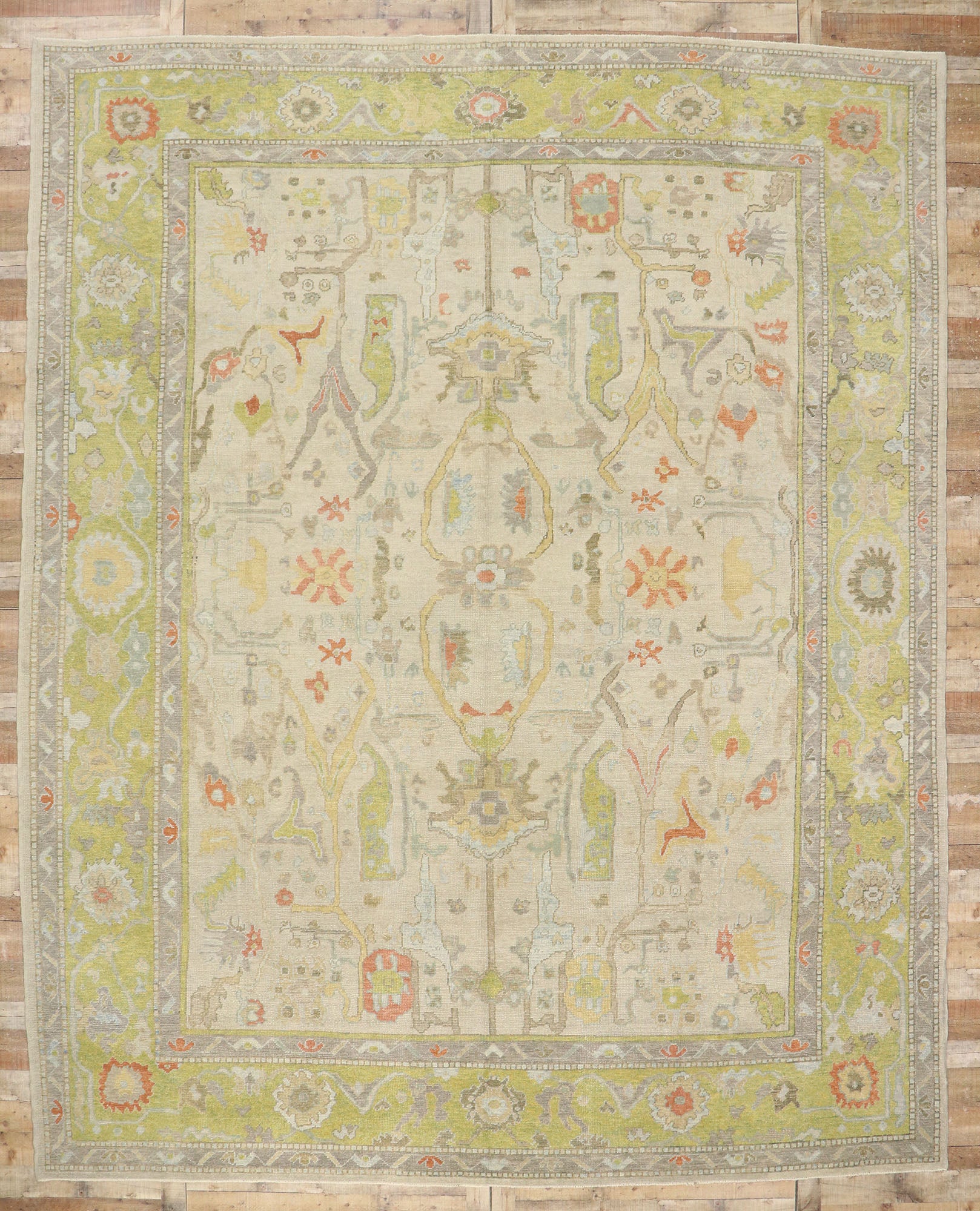 12 x 15 Colorful Turkish Oushak Rug 53505