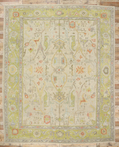 12 x 15 Colorful Turkish Oushak Rug 53505